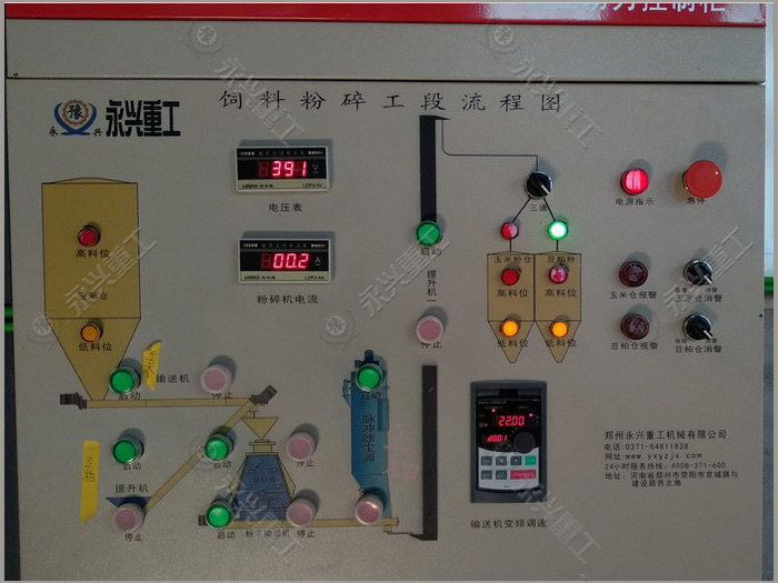 飼料生產(chǎn)線控制柜